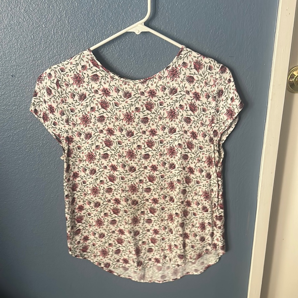 Flowers, Women’s Blouse, Small